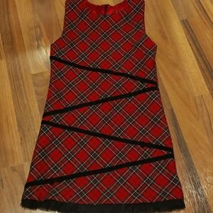Childrens Place Red Plaid Dress